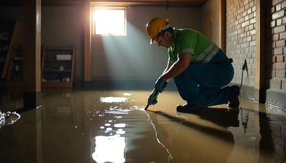 Professional water damage restoration services in Ansonia, OH